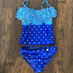 Lilly Pulitzer Marina Sarong Tankini Set